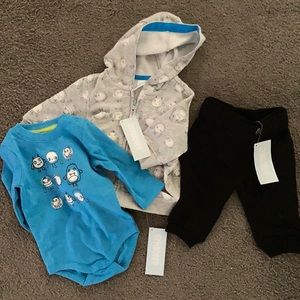 Monster outfit gymboree NWT